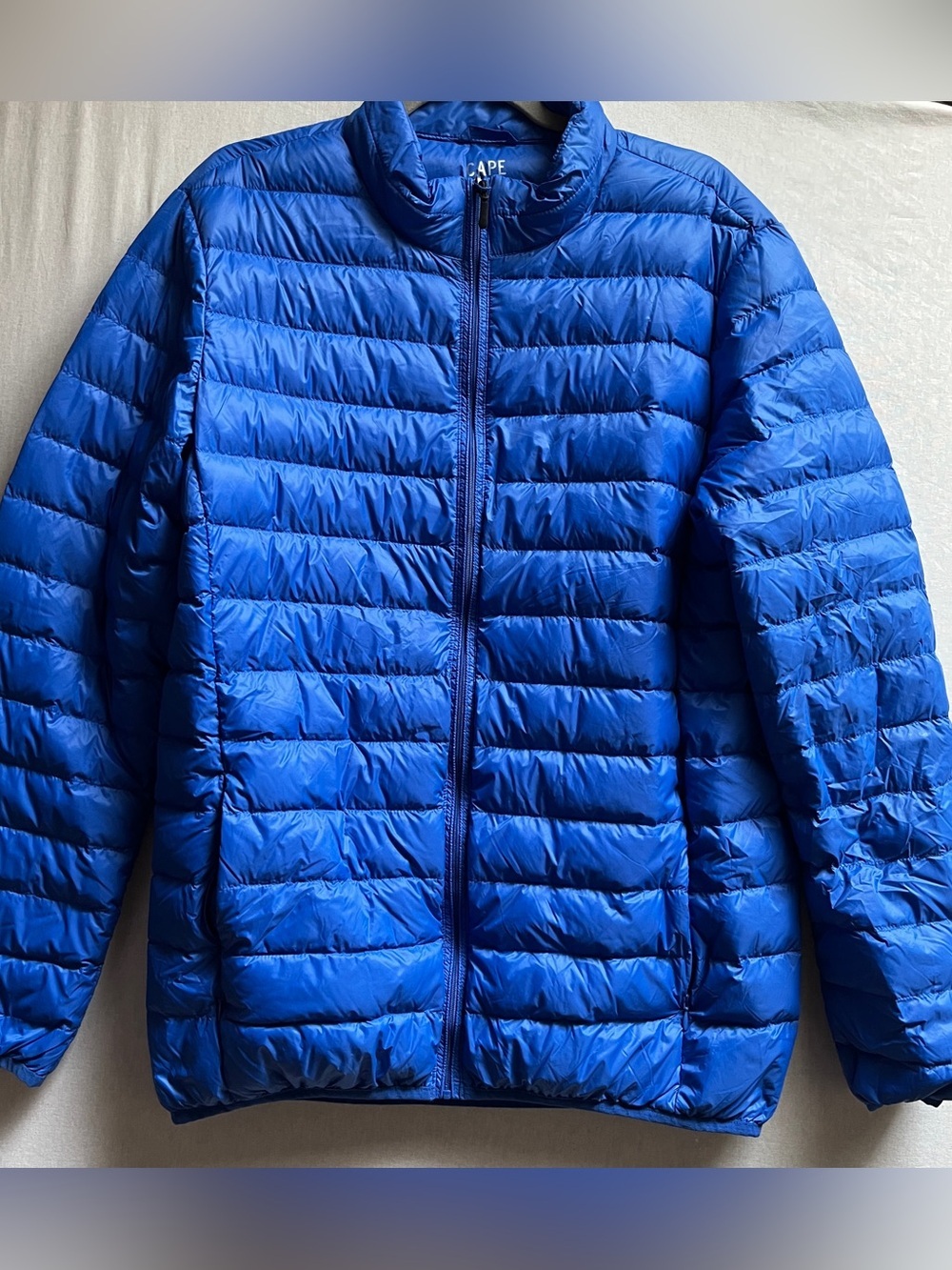 Cape 550 Fill Duck Down Lightweight Puffer Jacket Size L